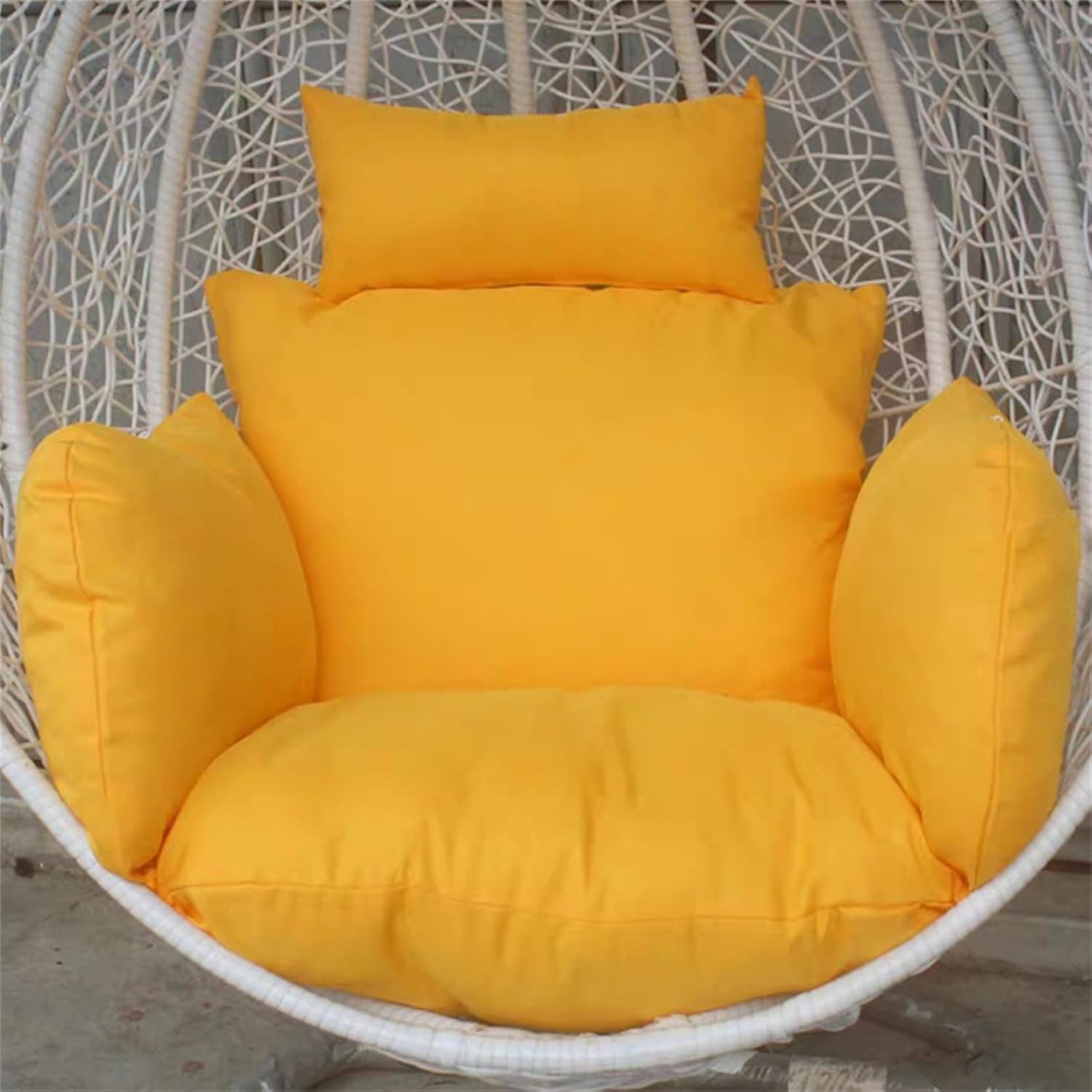 HEYITTE Patio Swing Egg Chair Back Cushions Pads, Hammock