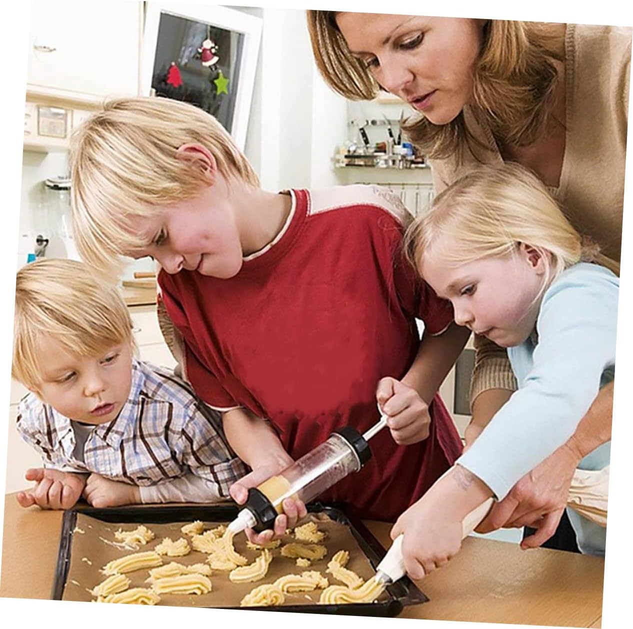 200pcs Baking Parchment Paper Non-stick Oven Paper Liner Reusable Waxed Sheets Parchment for Baking Grilling Brown