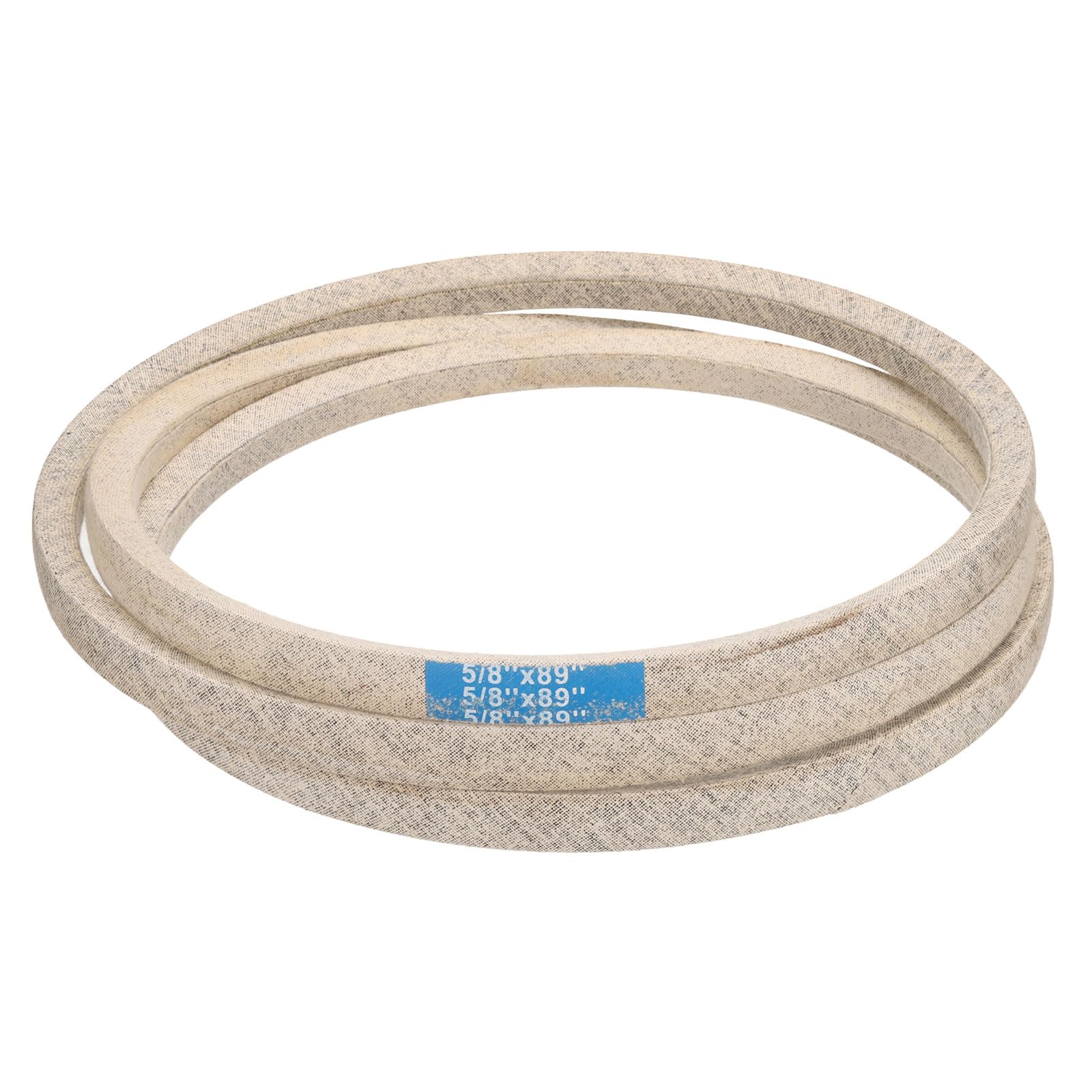 sourcing map Cord Mower Deck Belt 1/2" x 89.25" Aramid Replacement Cord Deck Drive Belt for 174369 180808 33908 531300771 532180808, Gray