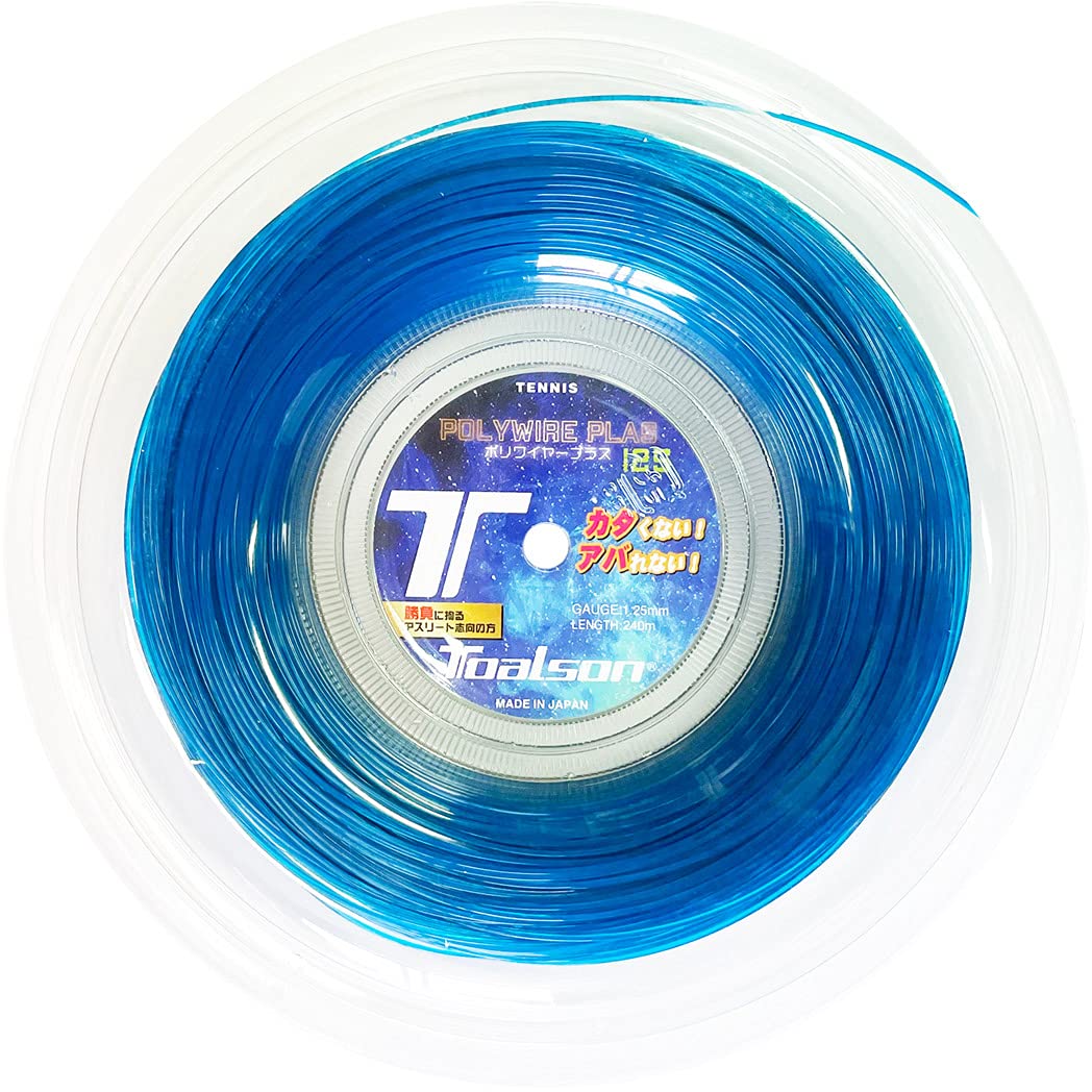 Amazon | トアルソン TOALSON テニスガット ロール ポリワイヤー 