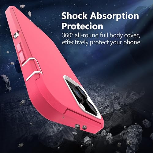 Miniatura 3 de Sansunto Funda para mujer para iPhone 13 Pro Max y iPhone 12 Pro Max, protección de cuerpo completo, resistente a prueba de golpes, goma de