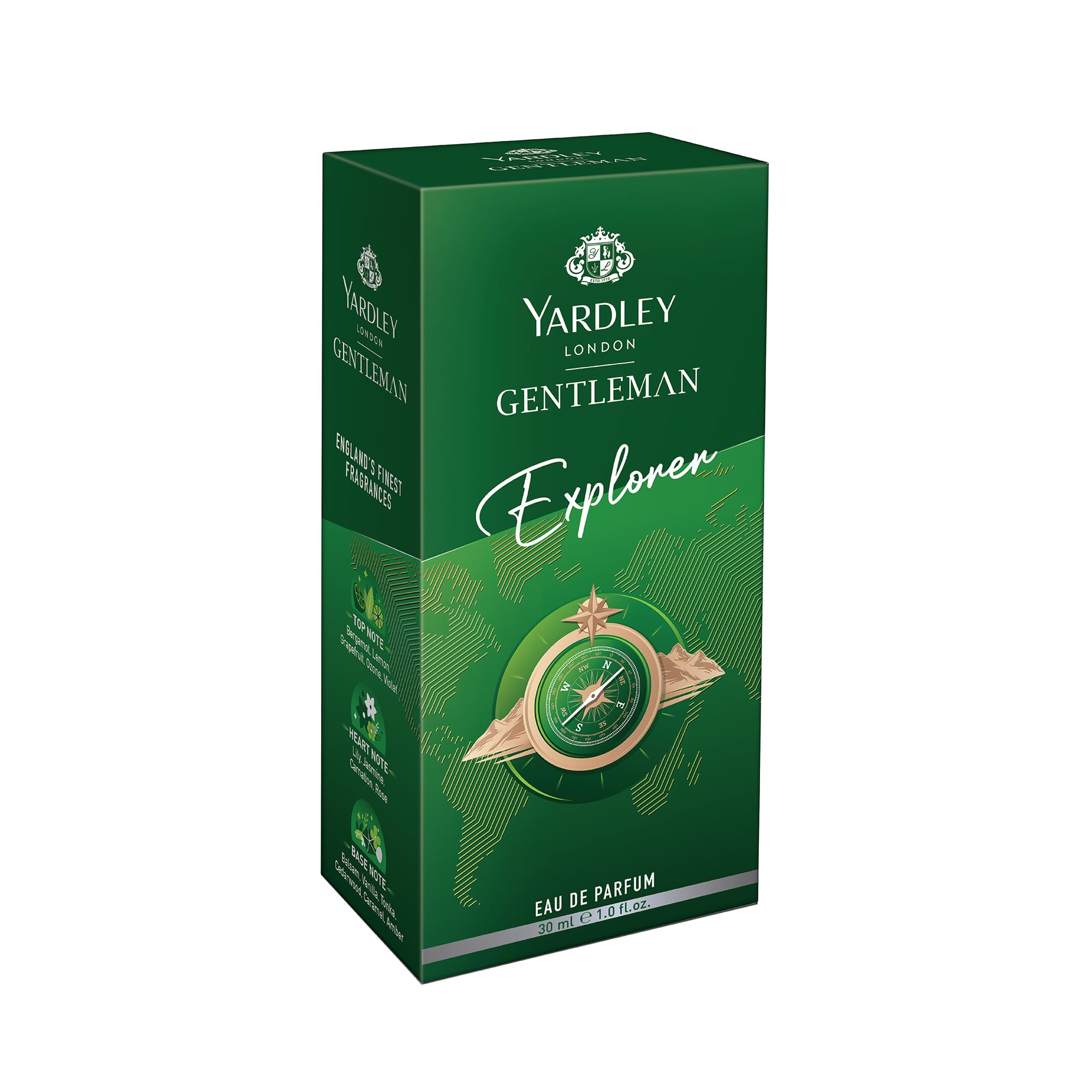 Yardley London Gentleman Explorer|England's Finest Fragrance|EDP Perfume For Infinite Adventure|30 ml-image-43