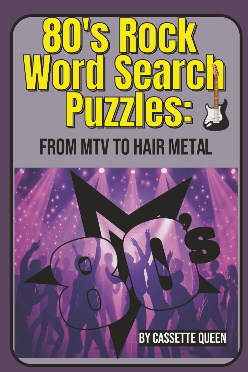 80's Rock Word Search Puzzles (Rock N Roll Activities)