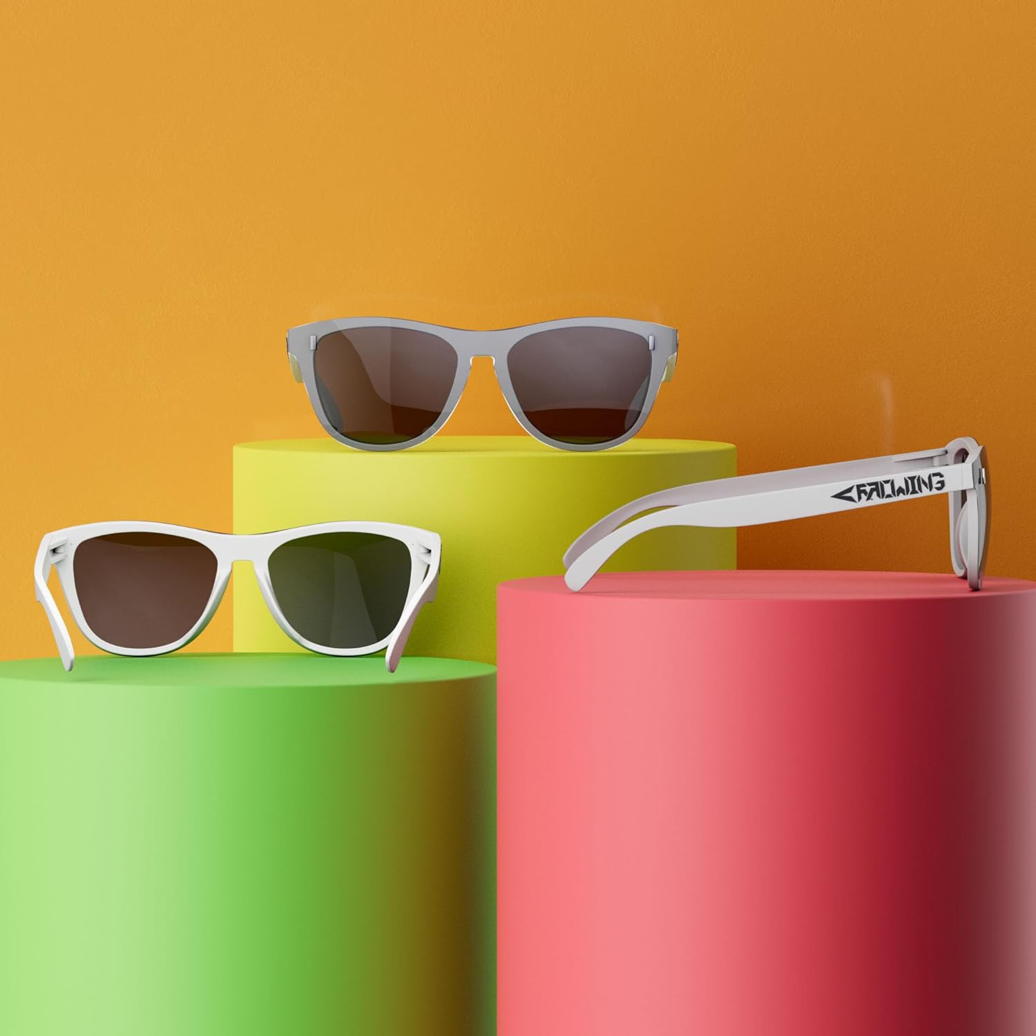 ROCKNIGHT Driving Fashion HD Polarized UV400 Protection Anti Glare Sunglasses TR90 Frame Lightweight Beach Hiking - Image 5