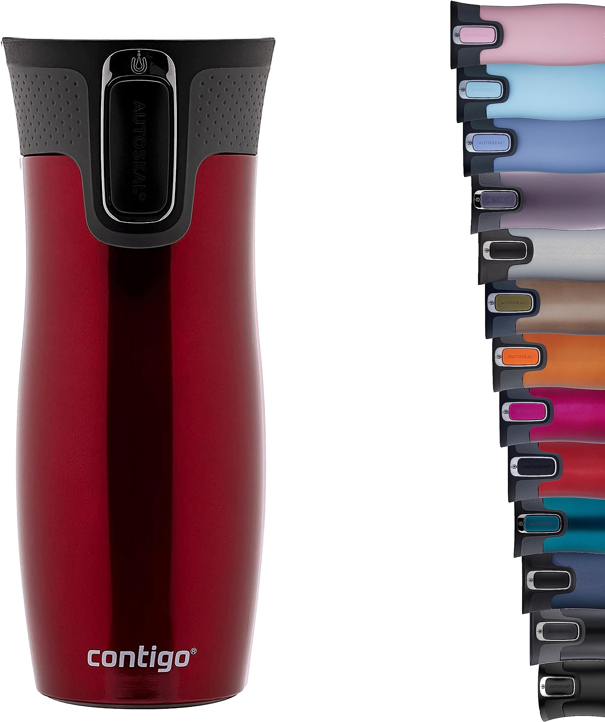 West Loop AUTOSEAL™ Travel Mug, 470 ml