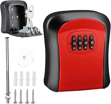 Lock Box for Keys with Code,Key Lock Box,Hide a Key Outside