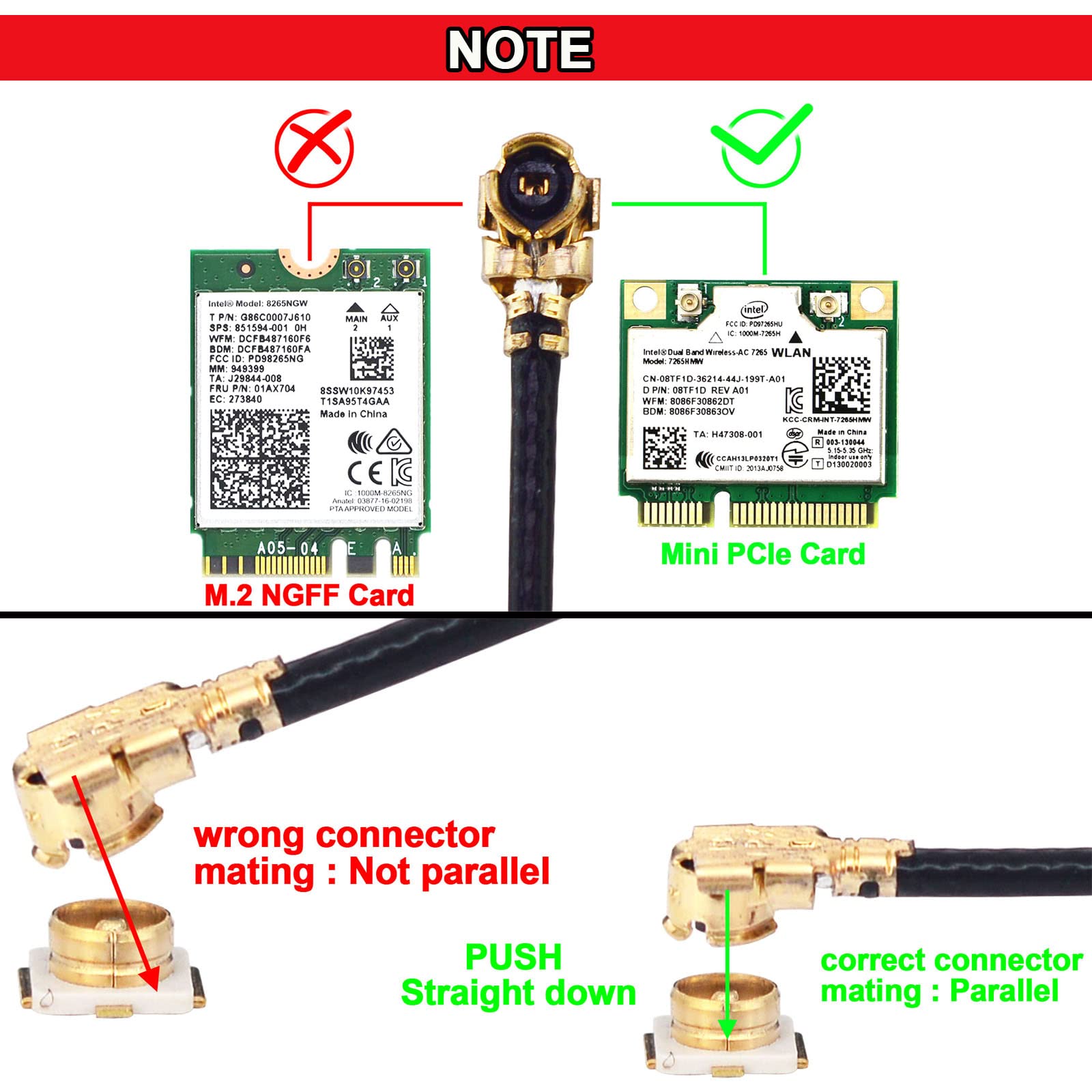 Cavo RG178 N Jack Femmina Da Paratia A UFL/u.FL/-1