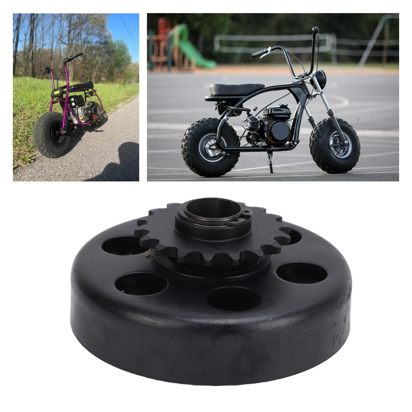 Fliehkraftkupplung, 18T Go-Kart-Kupplung, 20 Mm, 35-Kette, Robuste, Hochhärteempfindliche Motor-Fliehkraftkupplung für ATV-Minibikes