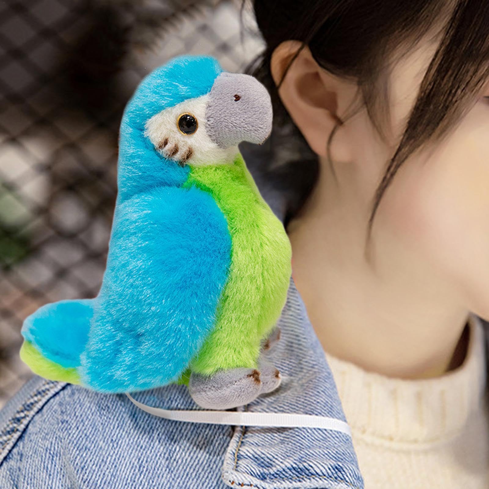 Amazon.co.jp: オウムのぬいぐるみ – リアルな鳥のぬいぐるみ、オウム