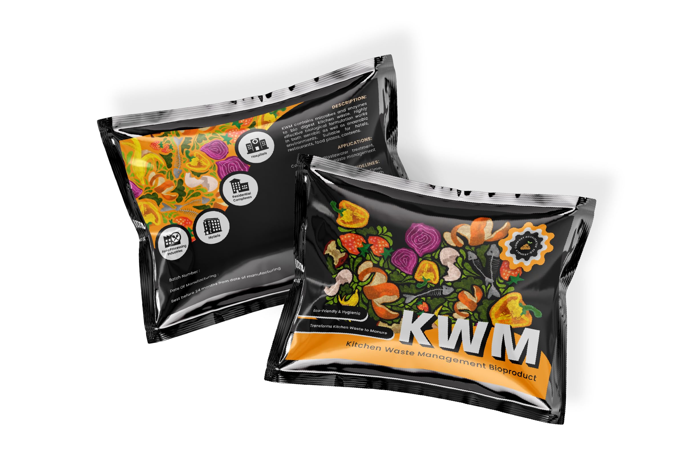 Kitchen Waste Management KWM|Composting Culture| Nutrient Rich Compost Maker |Accelerates Decomposition of Kitchen Waste To Manure |(Pack of 1, 1kg)-image-14