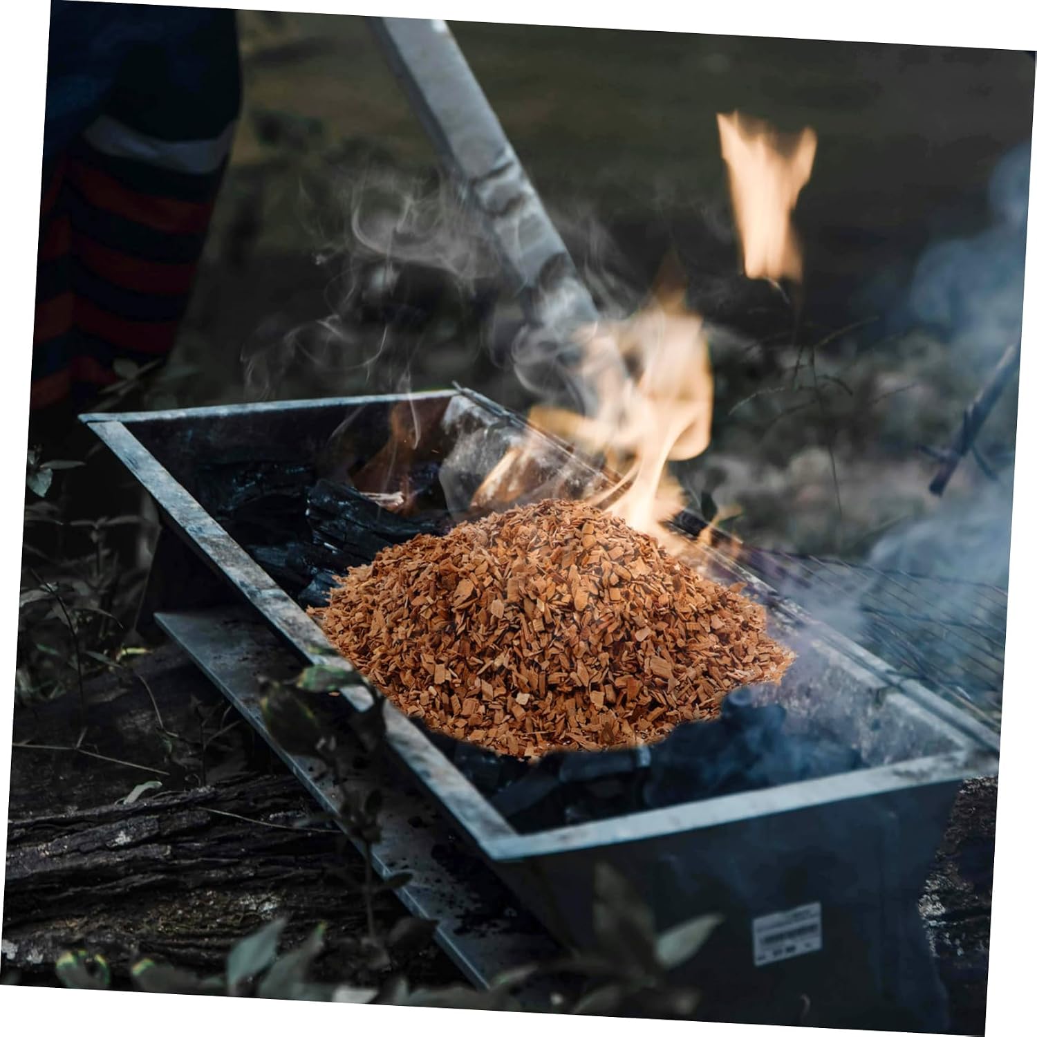 1bag Wood Chips for and Grilling Natural Flavor for BBQ Cocktails and Meats Quality Grilling Wood Chunks