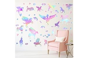 Unicorn Wall Decals: Shimmering Adhesive Murals to Adorn Your Walls