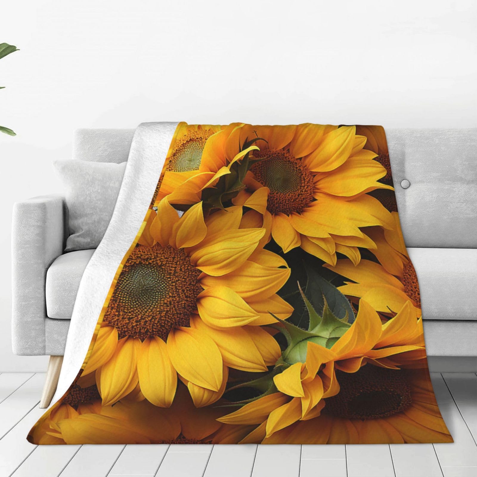 Couverture flanelle microfibre anti-peluche douce et légère contre le froid du canapé