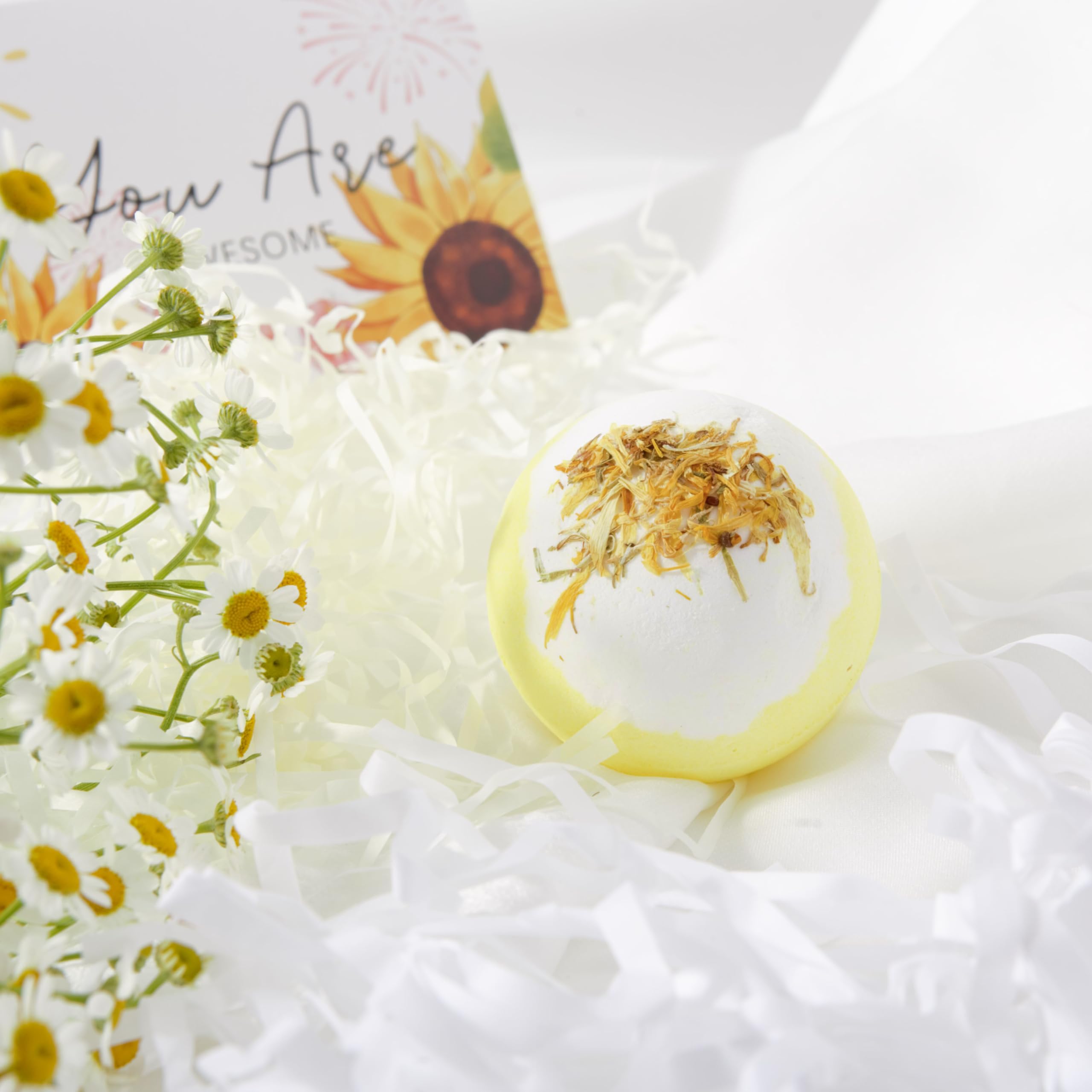 Sonnenblumen Geschenk für Freundin,Gute Besserung Geschenke,Wellness Geschenkset Frauen,Geburtstagsgeschenk für Frauen,Beste Freundin,Schwester,Kollegin,Get Well Soon Gifts