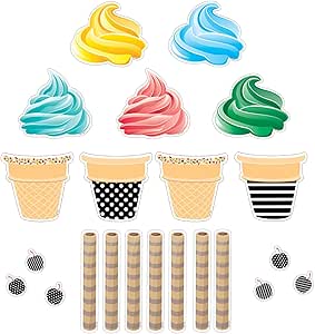 Creative Teaching Press Bold & Bright Clip It! Cut Outs - 36 Piece School Supply Decor Set