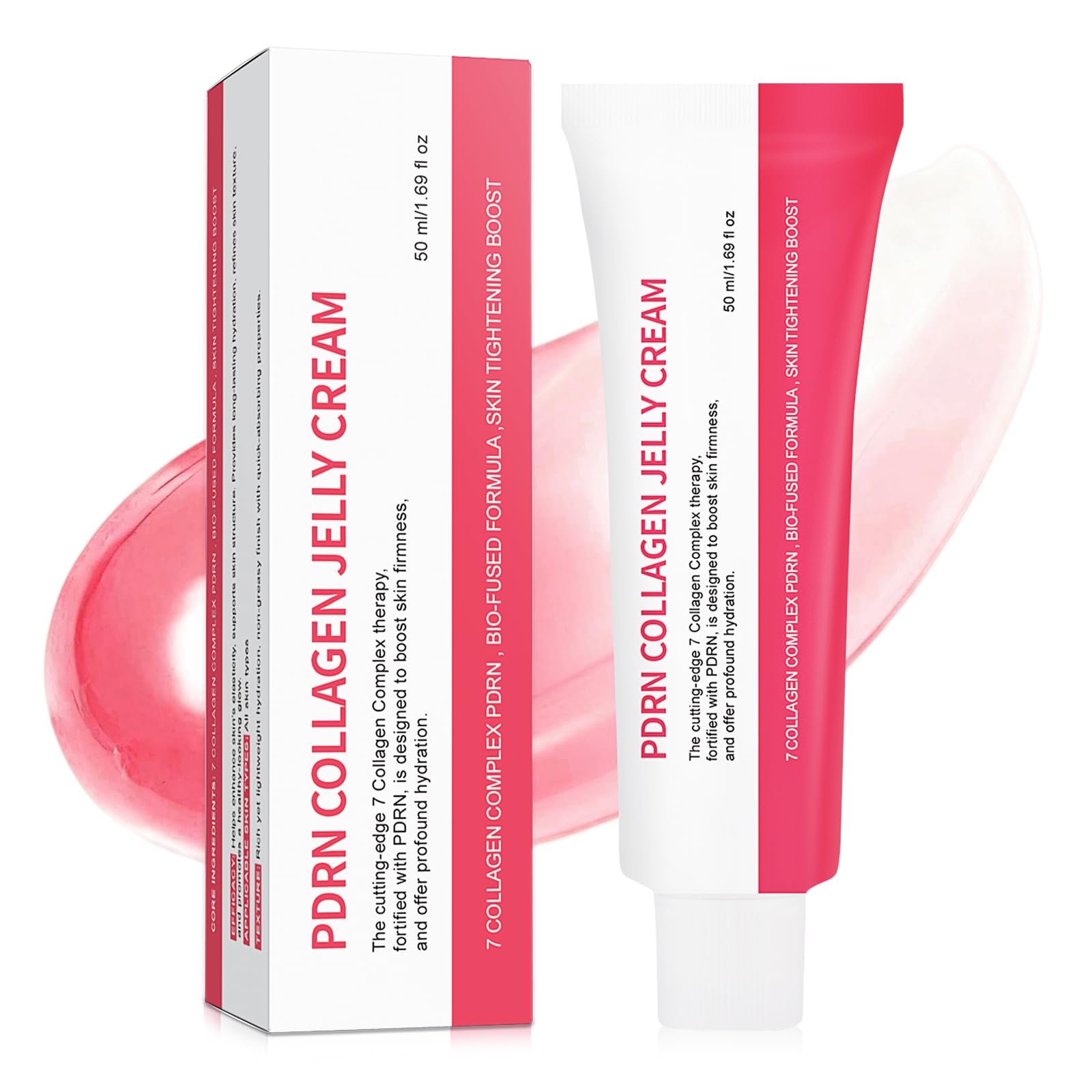 PDRN Collagen Jelly Cream 50ml – Korean Face Cream with 7 Collagen