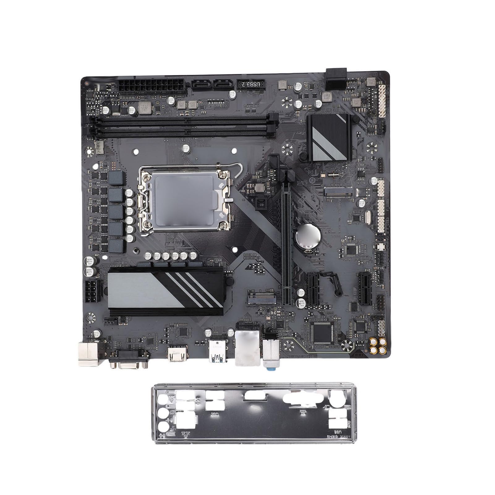 Walmeck Placa Base de Escritorio B760M para 12.a-14.a Generación DDR5