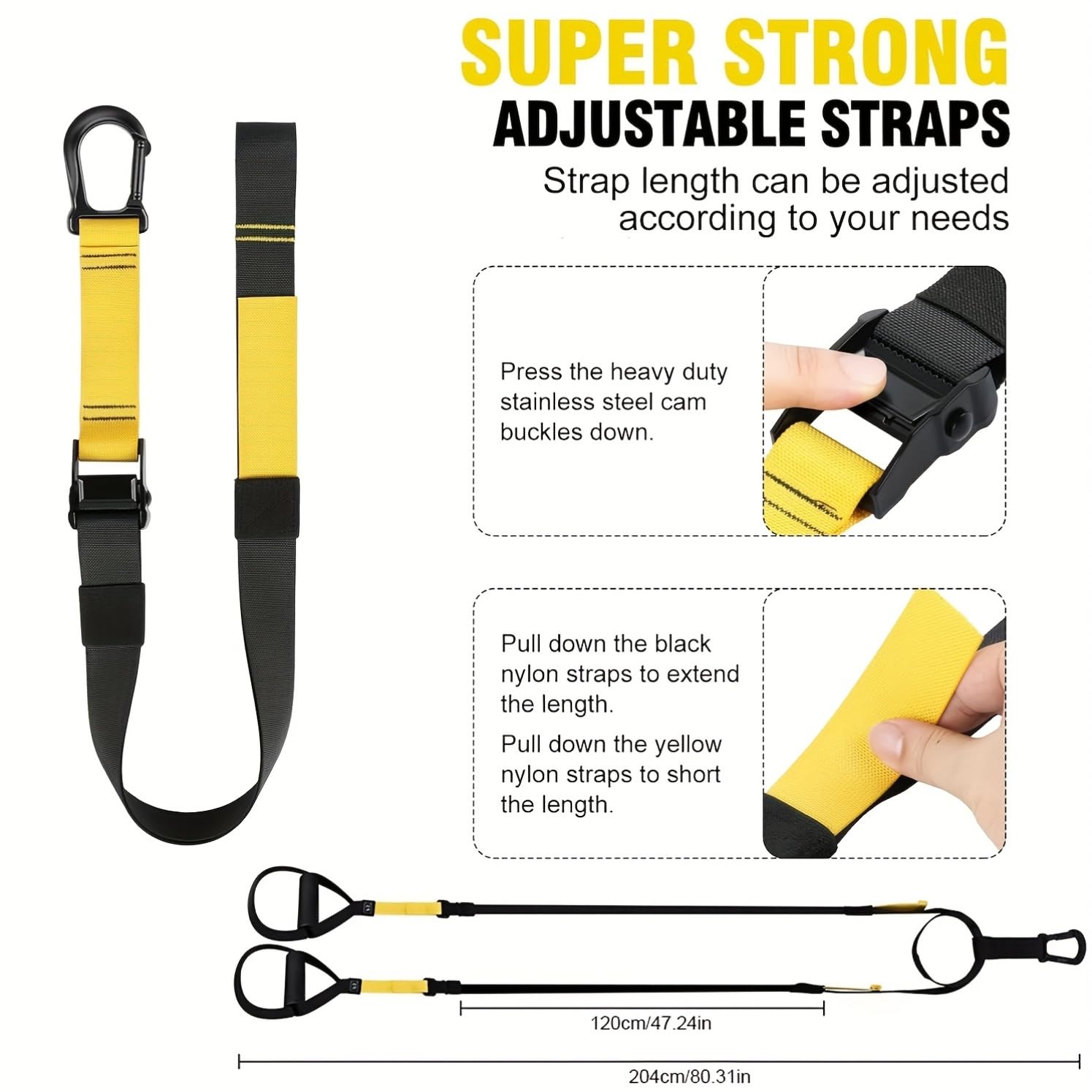 Kit de entrenamiento de resistencia para el hogar, bandas de ejercicio de entrenamiento de resistencia con asas, anclaje de puerta y bolsa de transporte para gimnasio en casa, correas de entrenamiento