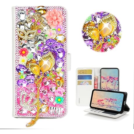 STENES Sony Xperia XZ2 Compact Case - 3D Handmade Stunning Wallet Cover