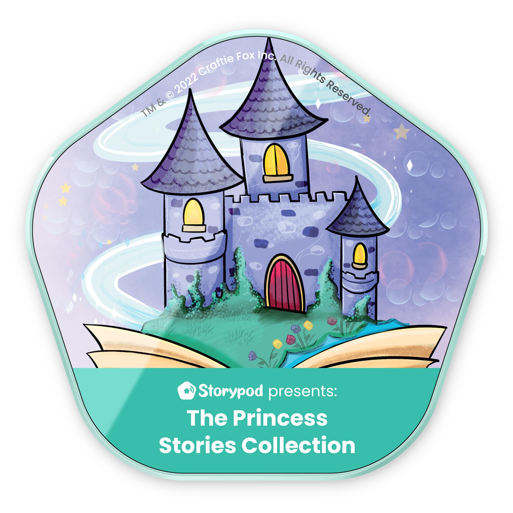 Storypod Token - The Princess Stories Collection - Classic Children's Stories - for Kids, Toddlers, Children - SEL Audio Learning & Interactive Playtime Fun