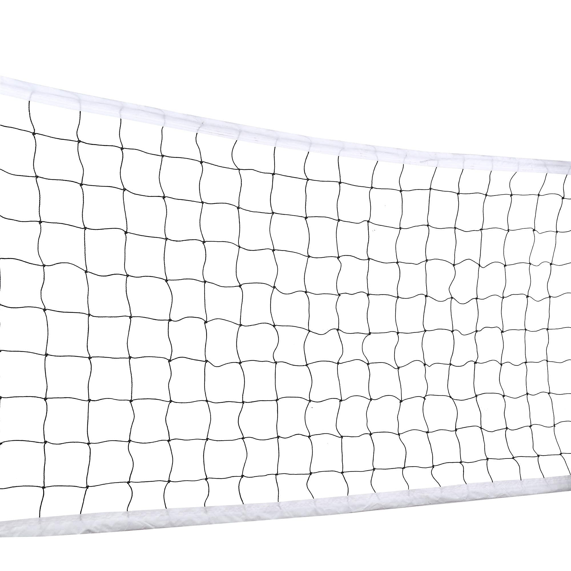 Rete da pallavolo per sport all'aperto, dimensione standard, portatile e pieghevole, con borsa per il trasporto, senza telaio, 9,5 m x 1 m