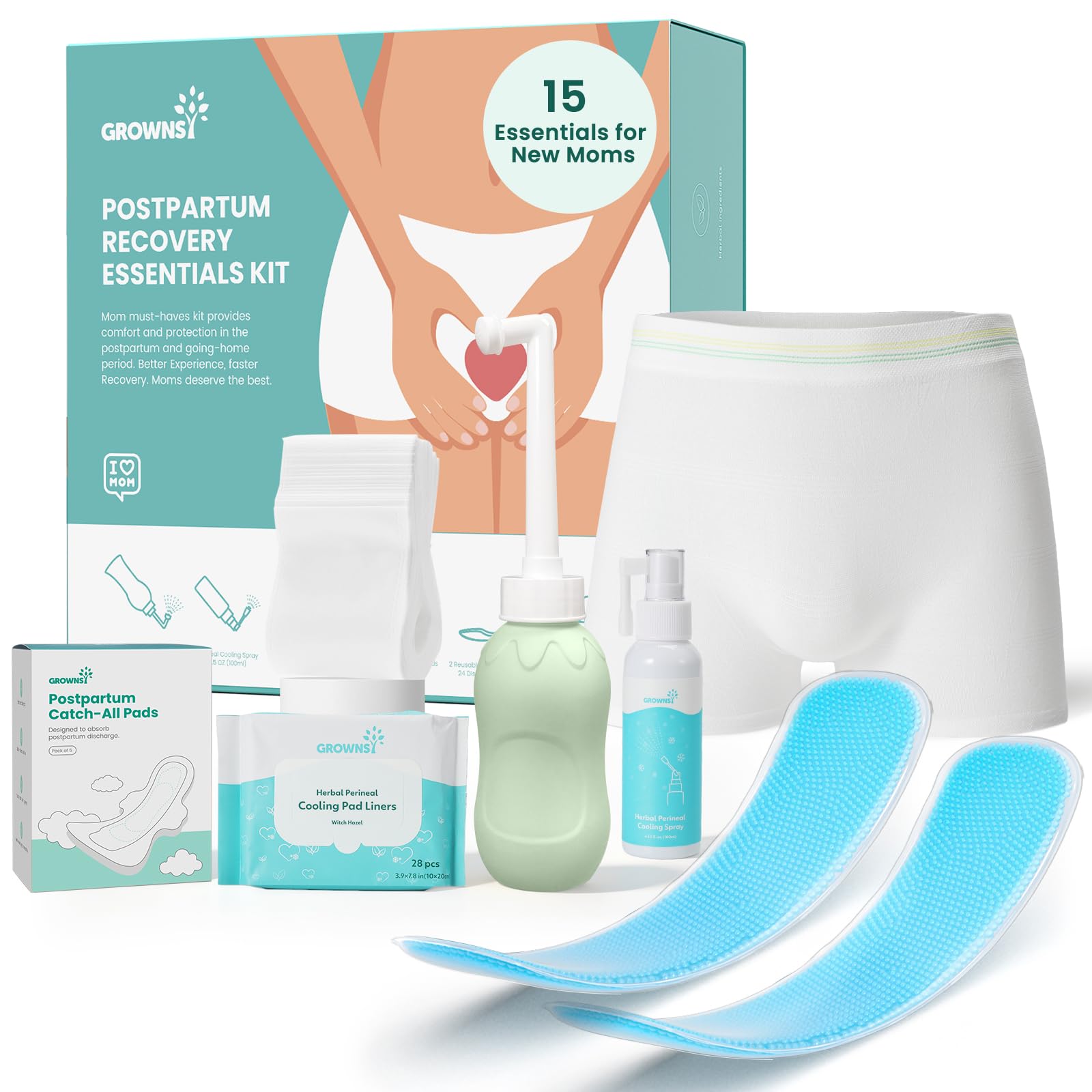Grownsy Postpartum Kit