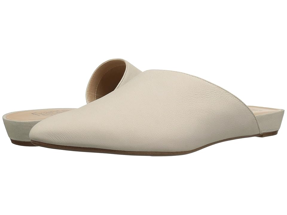 

Franco Sarto Tatiana (Milk Satin Nubuck Leather) Women's Clog/Mule Shoes, White