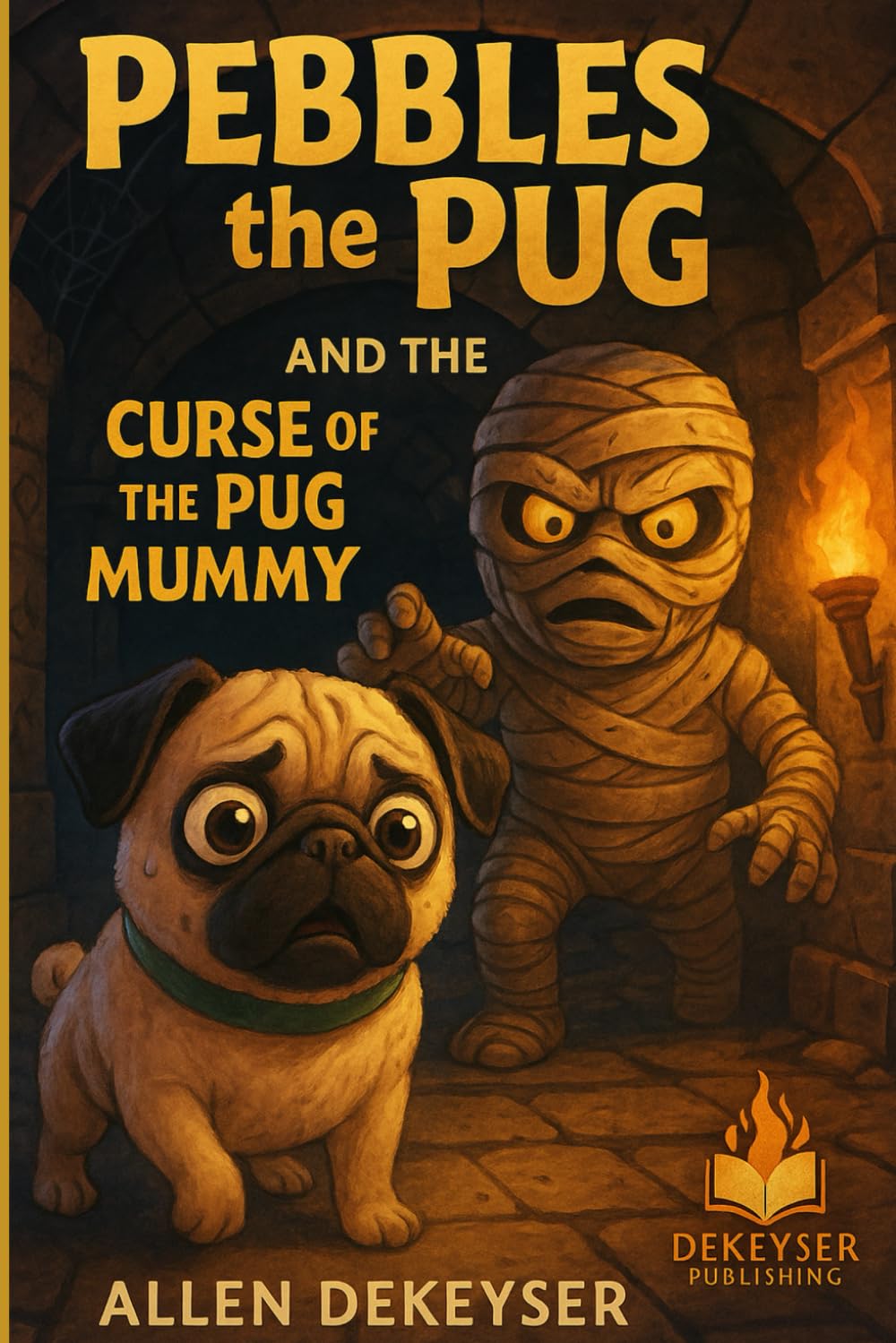 Pebbles the Pug and the Curse of the Pug Mummy (Pebbles the Pug Adventures)