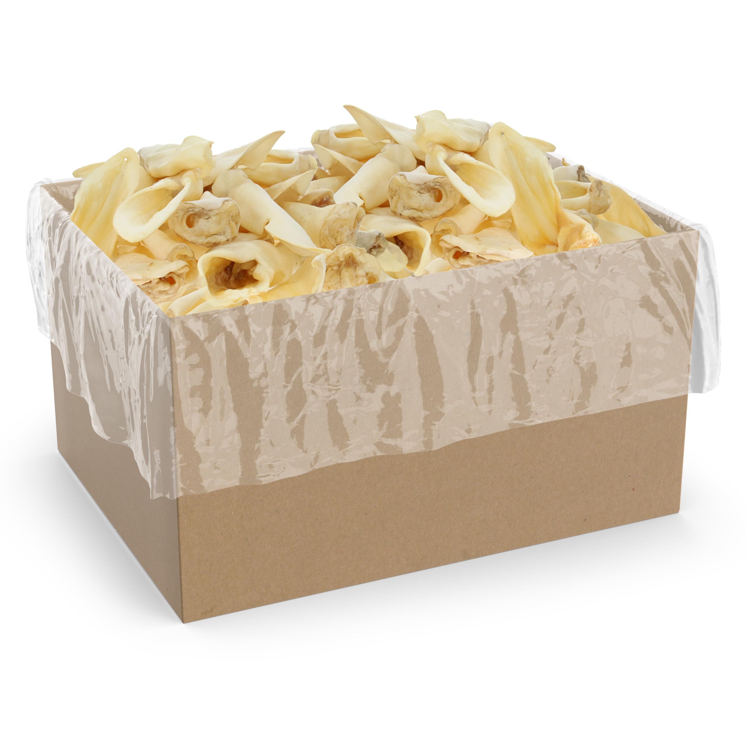 Raw Paws Lamb Ears for Dogs (125 Pack) - Packed in USA - Crunchy Lamb Dog Treats - Single Ingredient, Natural Rawhide Alternative Dog Chews - Preservative & Additive Free