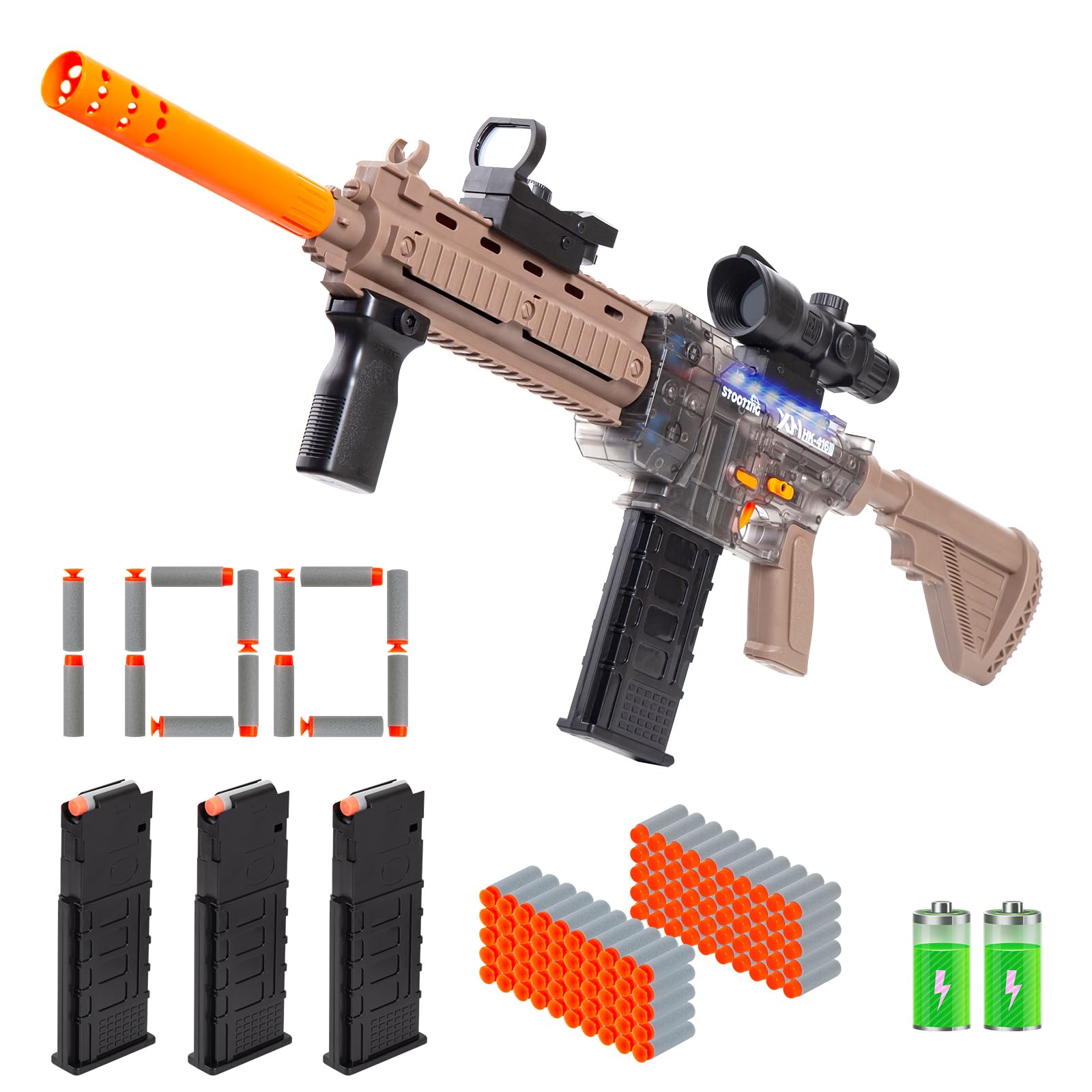 Ametralladora Nerf Realistas Rifle De Francotirador B0CTQ9V8X2