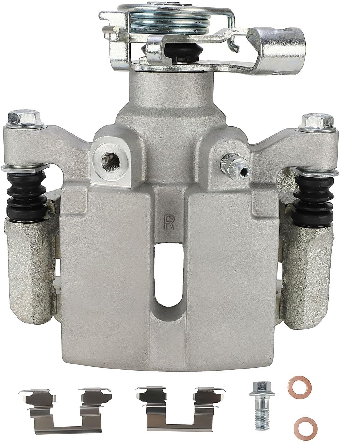 cciyu Rear Right Brake Caliper Assembly w/Bracket 18B4892 For Chevy For Cobalt/For HHR/For Malibu,For Pontiac For G5/For G6/For Pursuit,For Saturn For Aura/For Ion