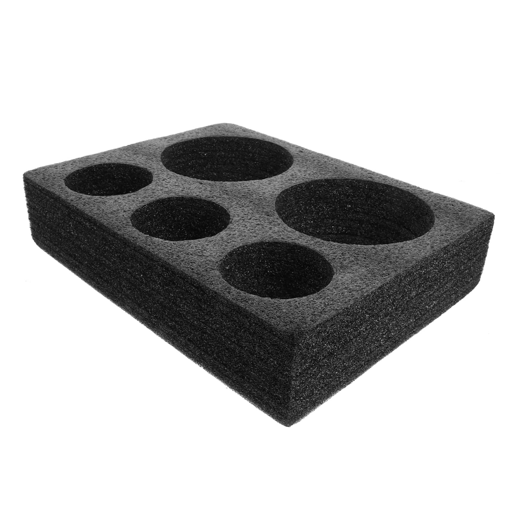 Cabilock 4 Piezas Posavasos Café Portavasos Para Bebidas Soporte De Copa De Bebidas Portavasos De Cafe Transportador Portador De Bebidas Bandeja De La Copa Para Llevar Negro Algodón Perlado