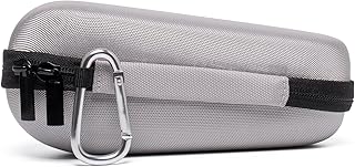 Nincha Funda para maquinilla de Afeitar eléctrica Braun Series 3, 5, 7, 9, Funda de Viaje rígida de EVA con Almacenamiento de Cargador, Funda Protectora de Transporte con mosquetón, Color Gris