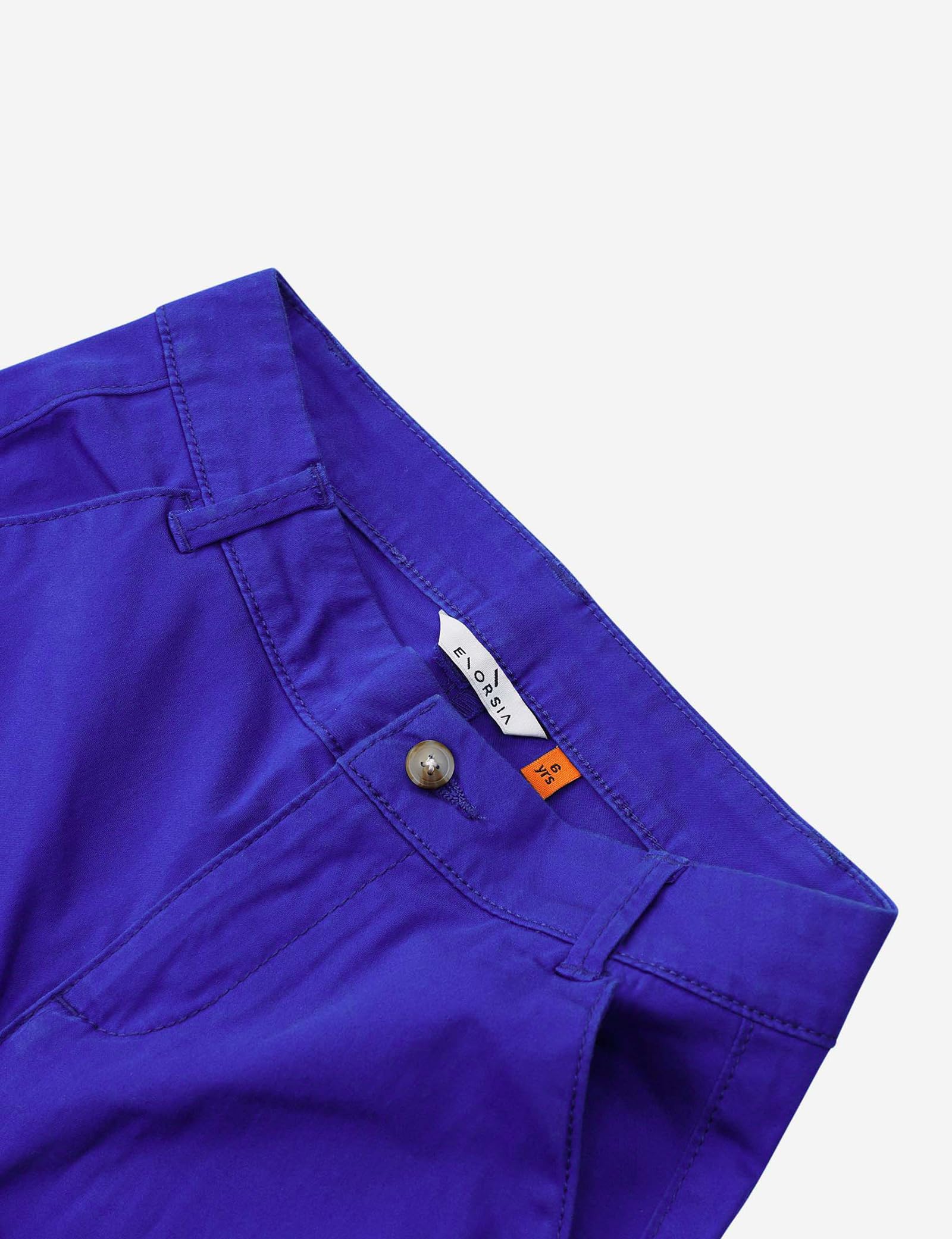 Pantaloni cargo a gamba dritta da bambina, con tasche con passante per cintura e tessuto elasticizzato in cotone, 2-13 anni