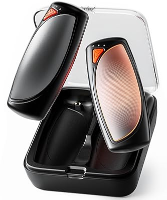 Hand Warmers Rechargeable 2 Packs, Double Sided Heating with AI Charging Case, 14000mAh Electric Hand Warmer Ultra Long Battery Life, Portable Heater Gifts for Christmas,Camping,Hunting