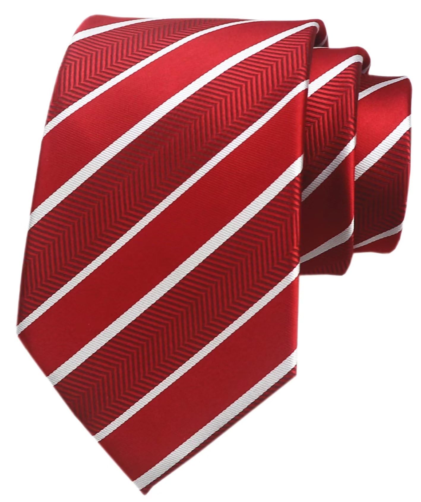 Men's Striped Patterned Tie Polka Dots Jacquard Formal Designer Neckties