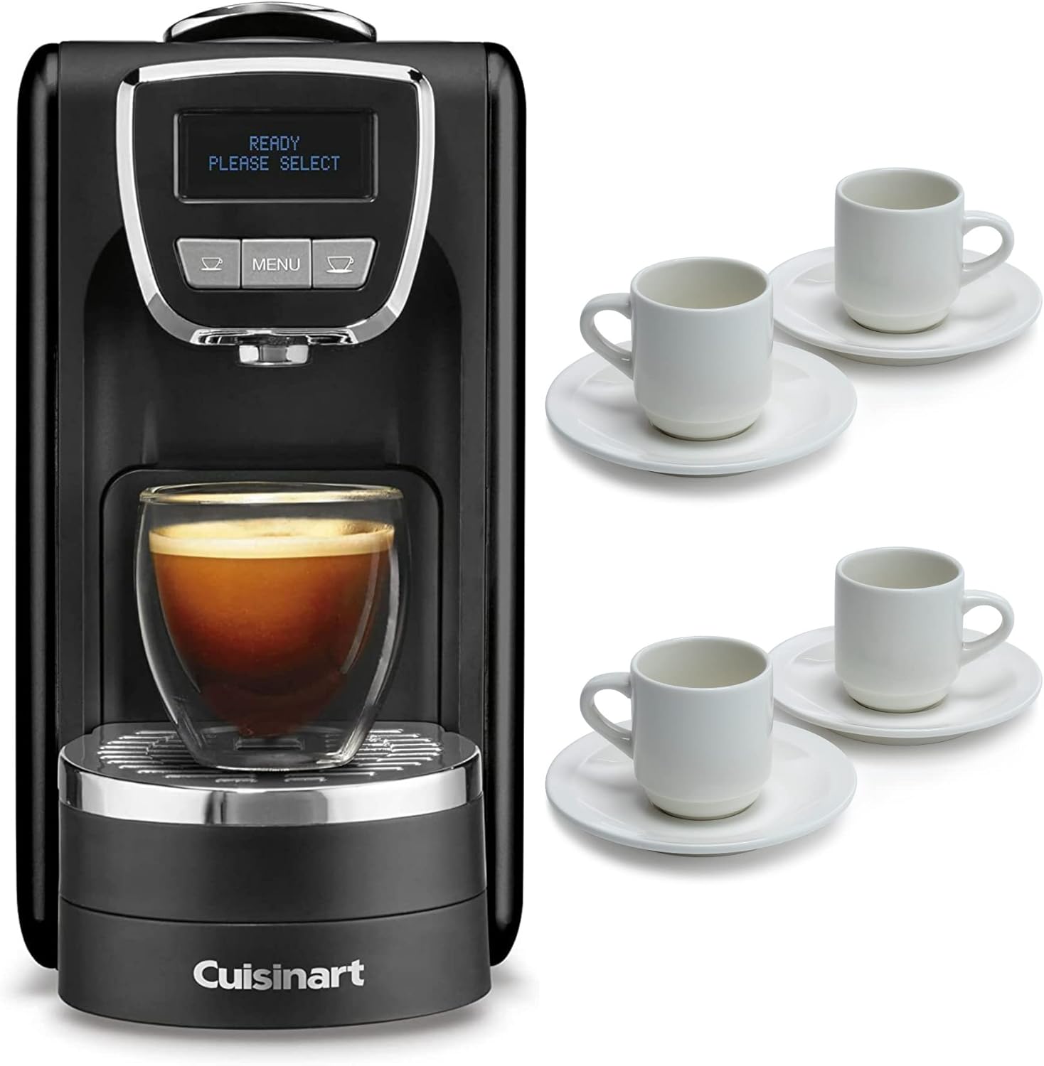 Cuisinart EM15TG Espresso Defined Stainless Steel Espresso