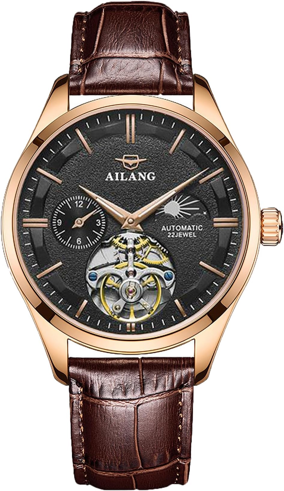 Men's Watch Automatic Mechanical Skeleton Ailang Watches