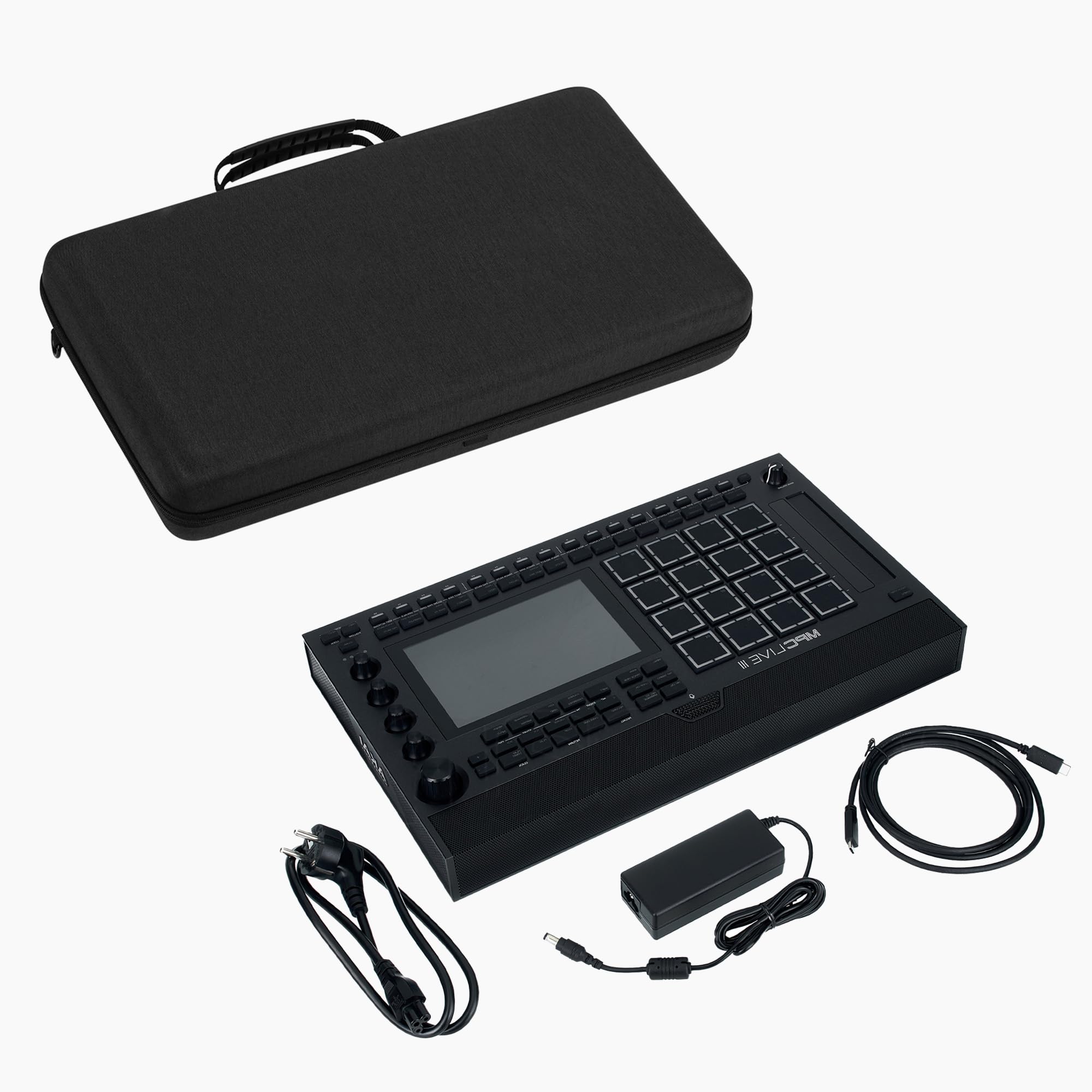 GEEKRIA Custodia rigida in EVA Akai MPC Live III, grigio scuro