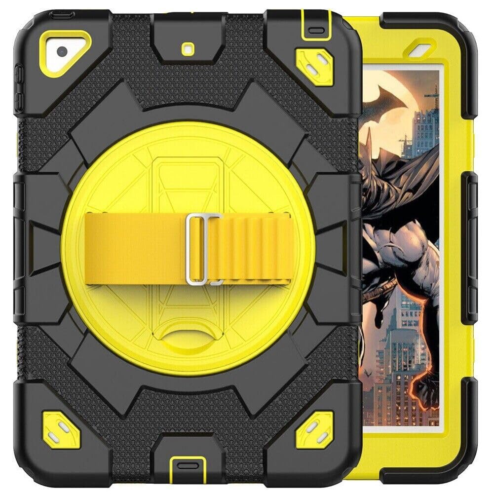 Étui pour iPad 8ème génération bicolore silicone antichoc et support rigide arrière - 7