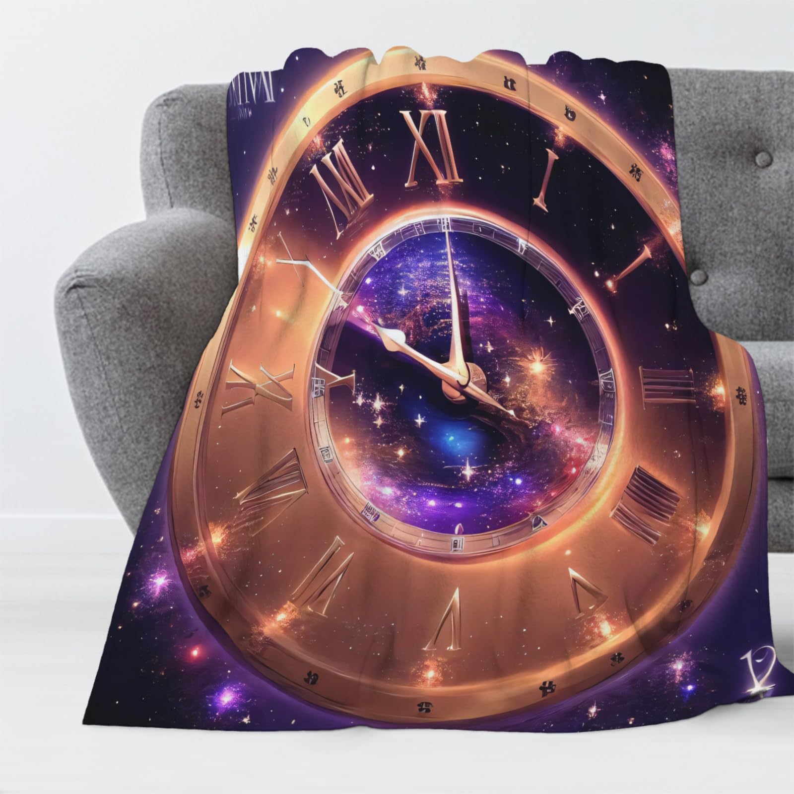 Manta de Franela Geométrico 180x200 cm Manta de Franela de Microfibra Sueño Manta de Felpa Suave para Sofá Cama Manta Polar Invierno Gruesa y Esponjosa Caliente