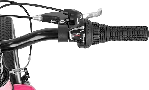 Miniatura 8 de Retrospec Dart 20 & 24 Inch Kids Bike - 7-Speed Hybrid Bicycle for Ages 6-11 with 29in All-Season Tires & Shock Absorption - Adjustable Height Youth