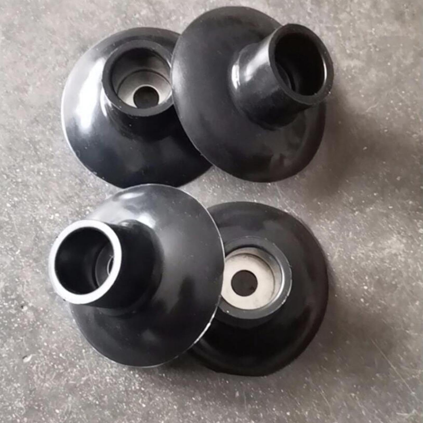 QSTDGVPW Trampoline Leg Caps Jump Bed Pipe Covers Suction Cup Leg Protectors for Trampoline, 6pcs