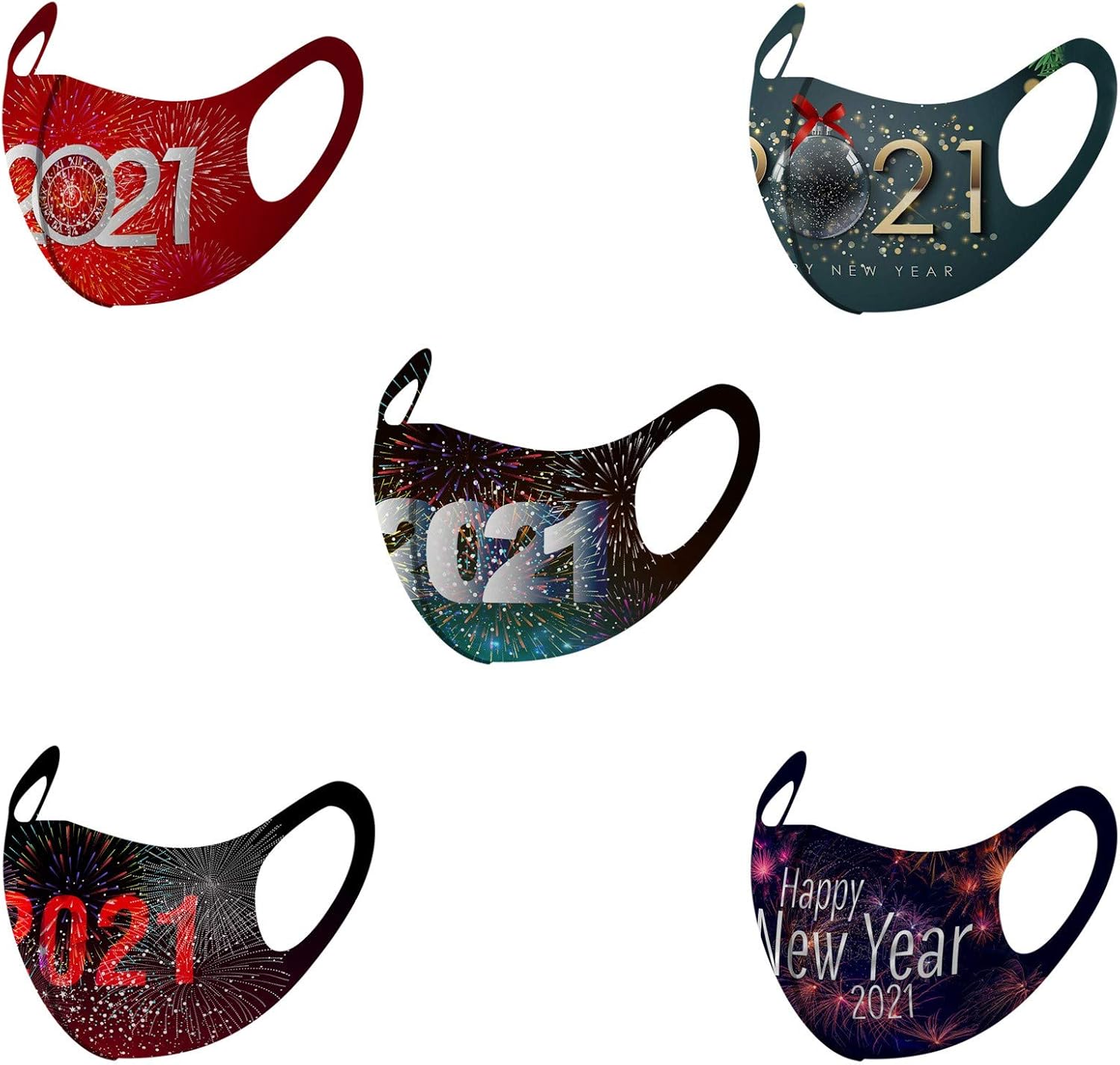 A Usa In Stocka 5pc Fresno Mall 21 Happy Party Face Mask New Design Year A Usa In Stocka 5pc Fresno Mall 21 Happy Party Face Mask New Design Year