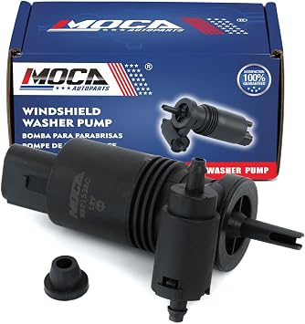 WINBEST Windshield Washer Pump 05152075AA Compatible with 2007-2022 for Dodge Durango, for Jeep Liberty, 2008-2020 for Dodge Grand Caravan, 2007-2018 for Jeep Wrangle