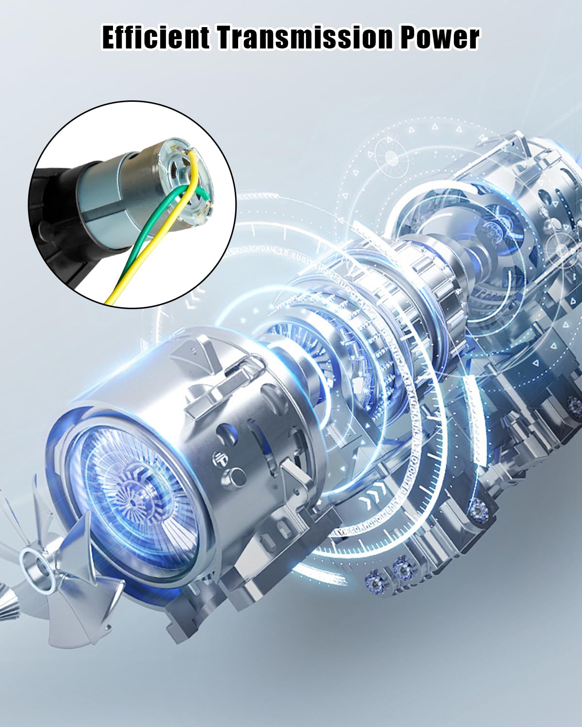 Qnbes Kids Car Gearbox Compatible with Most Children Ride On Toys, 550 12V 40000RPM Drive Motor Gearbox, 2Pcs