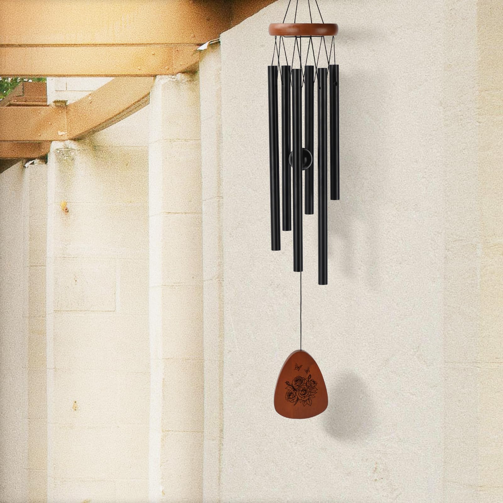 PRSTENLY Aunt Gifts from Niece Nephew, Aunts Wind Chimes Best Aunts Ever Gift for Birthday, Auntie Gifts for Mothers Day Christmas Thanksgiving