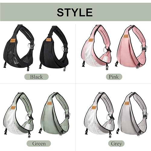 Miniatura 2 de Portabebés, portabebés, portabebés, transportador de bebé, portátil y ajustable, antideslizante, para asiento de cadera de 10 a 45 libras (verde,