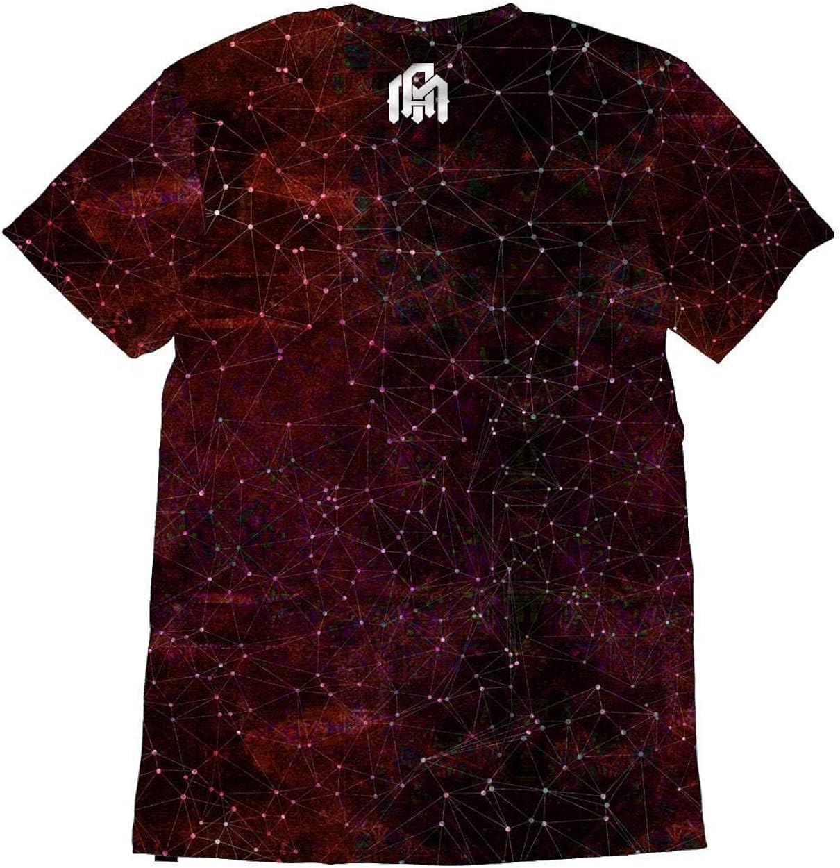 INTO THE AM Men's Premium All Over Print T-Shirts Vibrant Short Sleeve Tees S - 4XL
