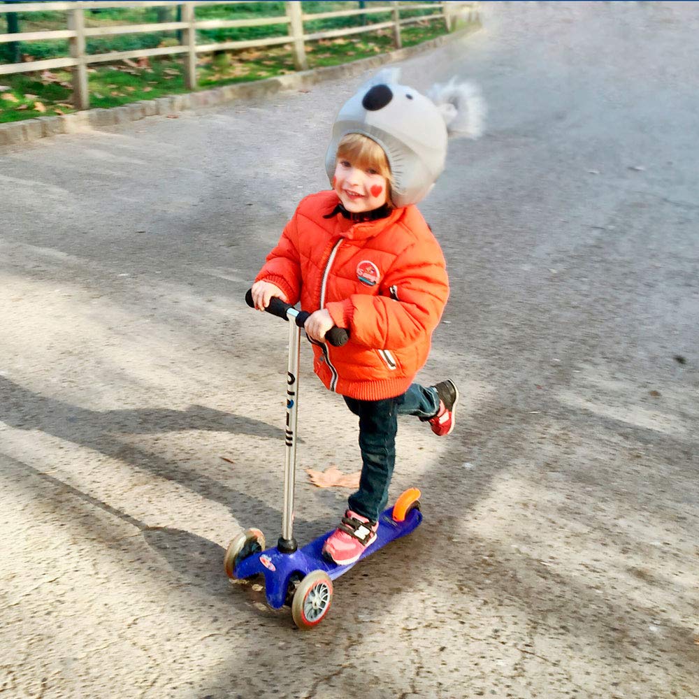 COOLCASC Uniwersalny pokrowiec na kask narciarski - Dostosuj kask narciarski dla dzieci za pomocą zabawnego i uroczego pokrowca ochronnego - akcesoria snowboardowe i narciarskie - Jeden rozmiar pasuje